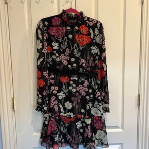 Knee Length Floral Dress